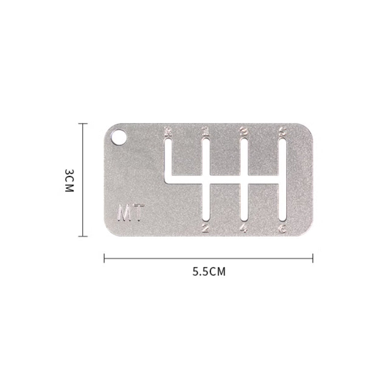 Pinalloy Auto Manual Gear Shift Key Chain