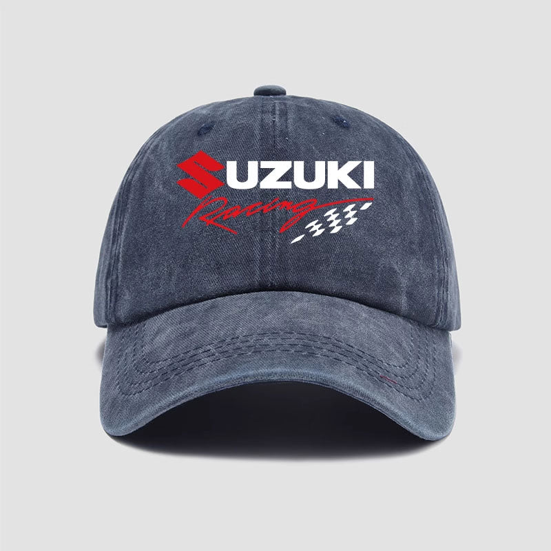 Custom Embroidered Baseball Caps for Suzuki Fans
