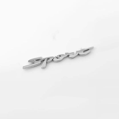 3D Car 'Sport' Rear Sticker - 2.3cm x 13cm