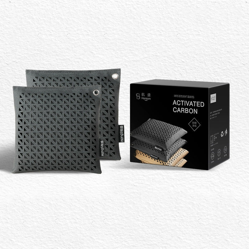 Activated Carbon Bamboo Charcoal Air Purifier Bag for Car Odor and Formaldehyde Removal