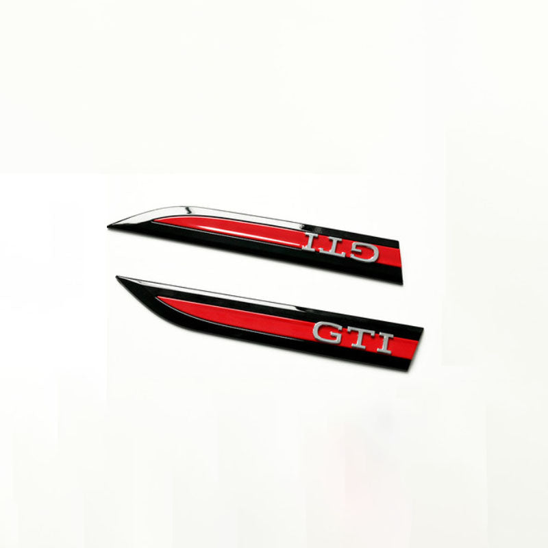 Fender Side Decal and Rear Tailgate Decoration Sticker for GTI Models
