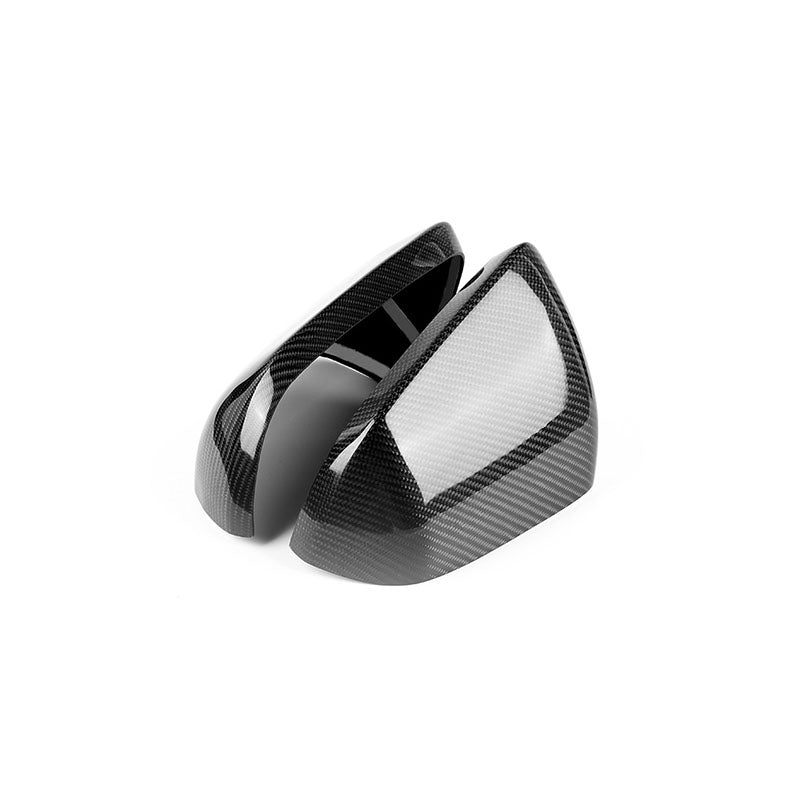 Real Carbon Fiber Side Door Mirror Caps Compatible with Muscle Cars (2015-2020)
