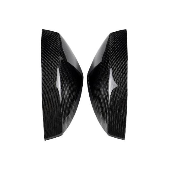 Pinalloy Carbon Fiber Side Mirror Covers Caps For Audi A3 2013+ - Pinalloy Online Auto Accessories Lightweight Car Kit