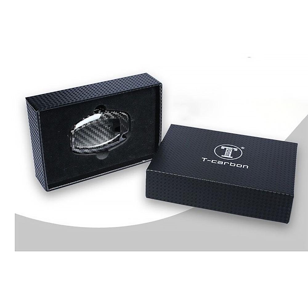 Deluxe Real Carbon Fiber Remote Key Cover Case Shell for Compatible Vehicles