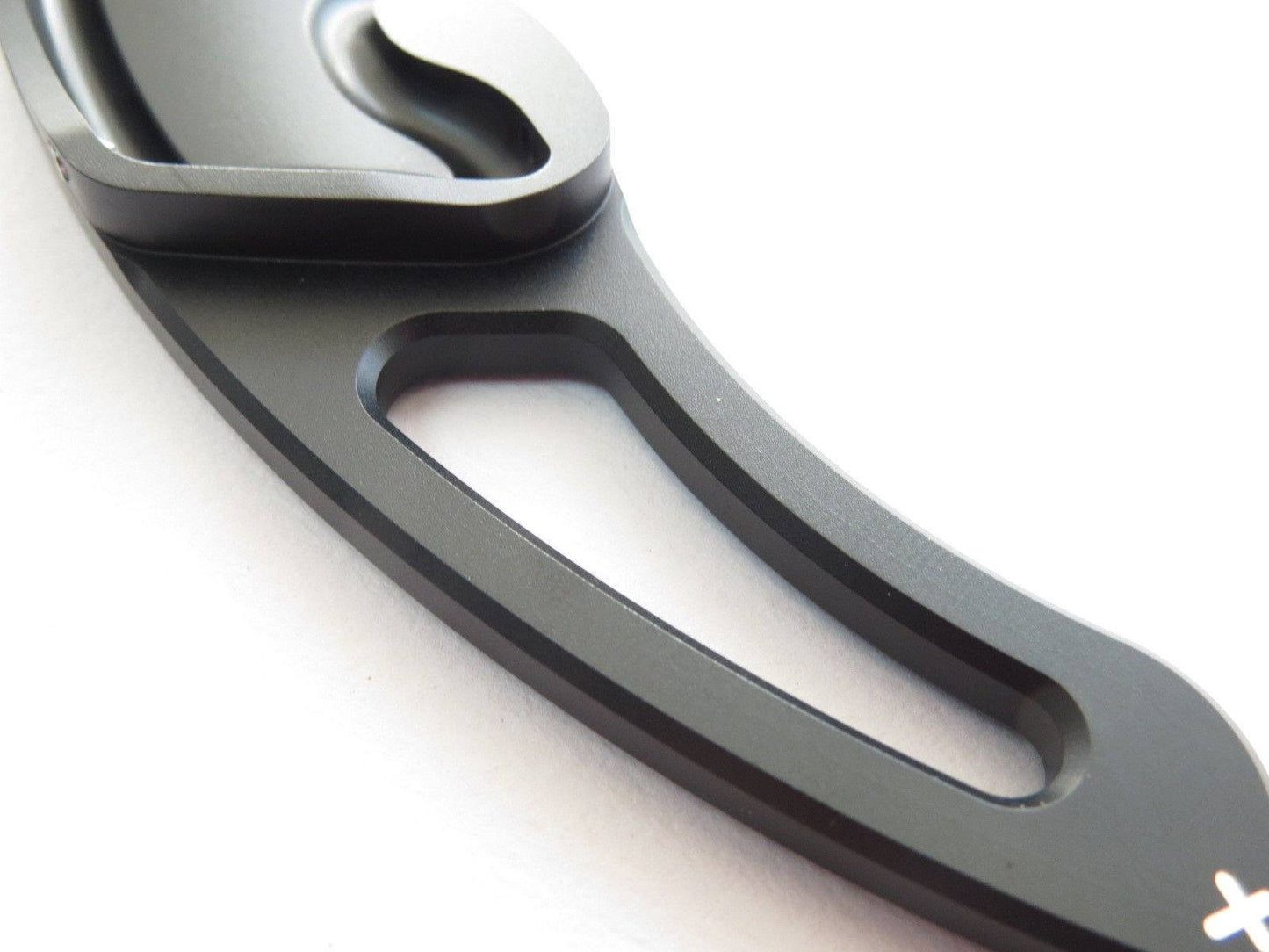 Pinalloy Black Alloy Steering Wheel Paddle Shifter Extension for GT86 FRS BRZ - Ver2 - Pinalloy Online Auto Accessories Lightweight Car Kit