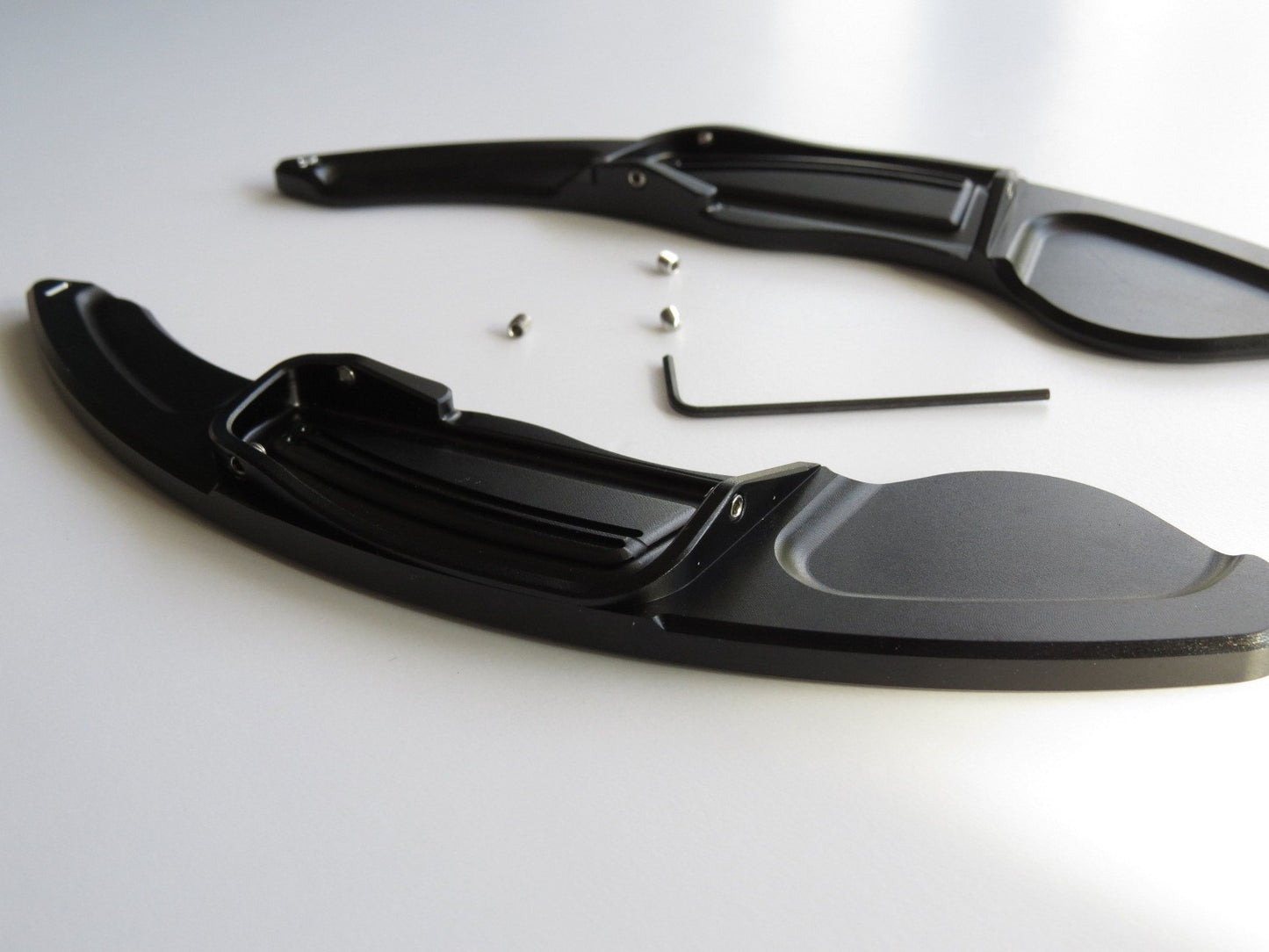 Pinalloy Black Metal Steering Paddle Shifter Extension Fit Honda Jazz Civic CRV - Pinalloy Online Auto Accessories Lightweight Car Kit