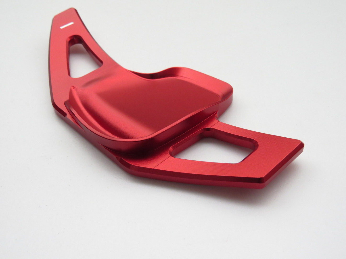 Pinalloy Red Metal Steering Wheel Paddle Shifter Extension for BMW F10 (5 series) / F30 (3 series) - Pinalloy Online Auto Accessories Lightweight Car Kit