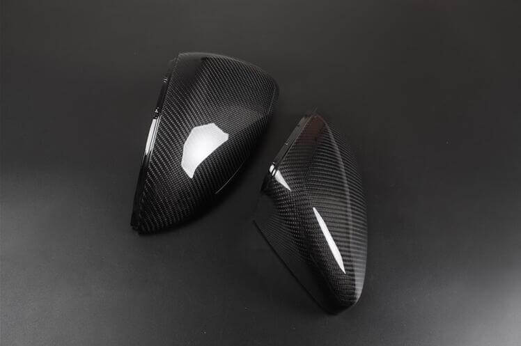 (Set of 2) Carbon Fiber Carbon Mirror Caps For VW Golf Mk7 GTI 2013-18