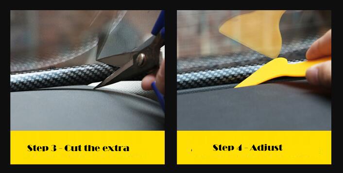 Pinalloy Soundproof Strip with Carbon Fiber Texture for Volkswagen VW MK7 MK6 Golf GTI Type R - Pinalloy Online Auto Accessories Lightweight Car Kit