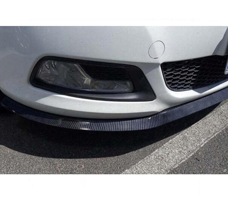 Pinalloy 48MM Wide TPVC/PU/EPDM Rubber Soft Bending with Carbon Fiber Texture Universal Front Bumper Spoiler Lip 8.2 feet (2.5 meters) - Pinalloy Online Auto Accessories Lightweight Car Kit