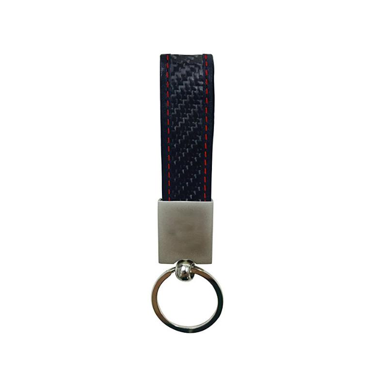 Real Carbon Fiber Key Chain Elegant Timeless Multi-ring Key Ring 3K twill - Pinalloy Online Auto Accessories Lightweight Car Kit
