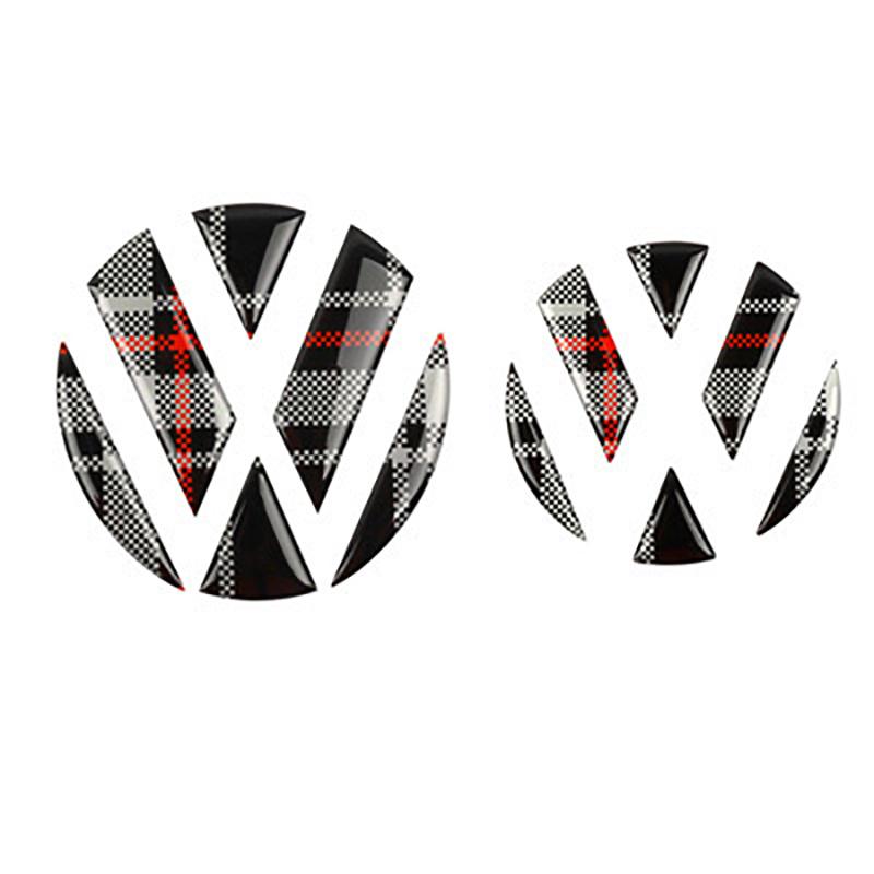 Pinalloy Front Rear Badge Emblem Sticker for Volkswagen VW MK7 7.5 Golf - Pinalloy Online Auto Accessories Lightweight Car Kit