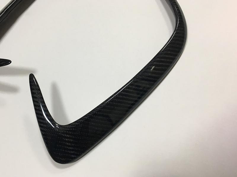 Pinalloy Carbon Fiber Canard/Air Vent Cover Trim for CLA200 Mercedes Benz W205 W117 2015-2016 - Pinalloy Online Auto Accessories Lightweight Car Kit