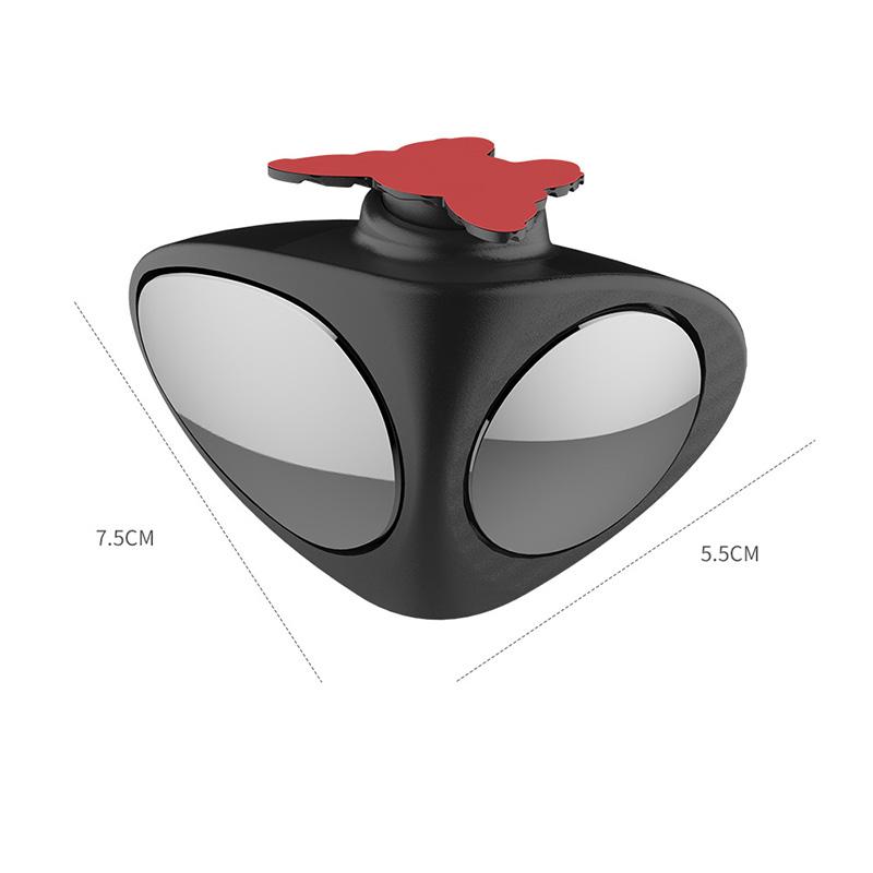 Pinalloy 2-way Universal Blind Spot Stick-On Car Side Mirrors for Traffic Safety Parking - Pinalloy Online Auto Accessories Lightweight Car Kit