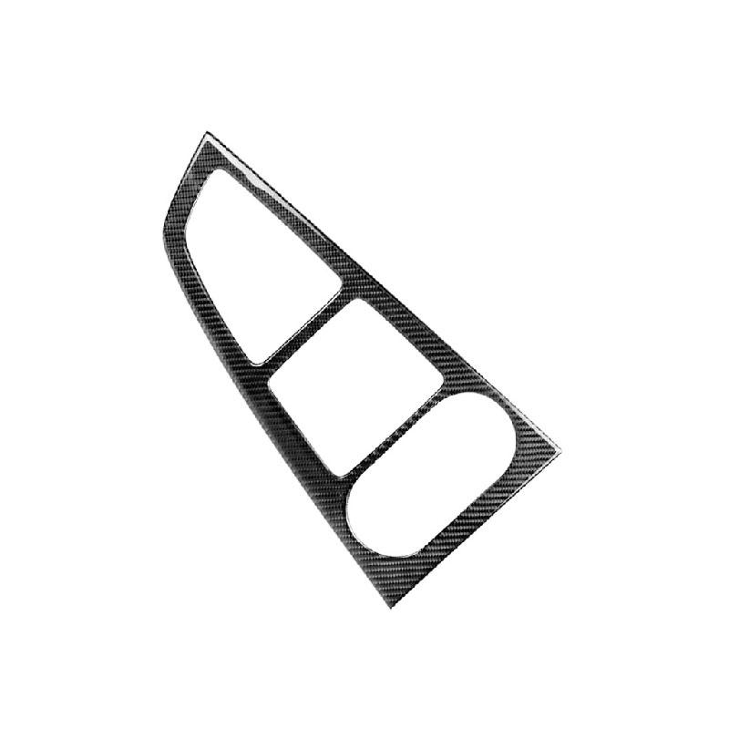 ABS Carbon Fiber Layer Gear Shift Knob Console Panel Cover For 2016-2018 Audi A4L A5 B9 - Pinalloy Online Auto Accessories Lightweight Car Kit