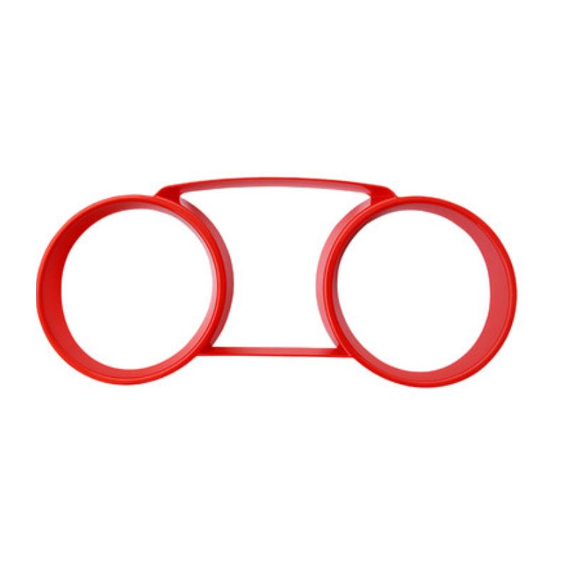 Cornice del pannello del cruscotto in ABS rosso per veicoli sportivi compatti 2015-2019