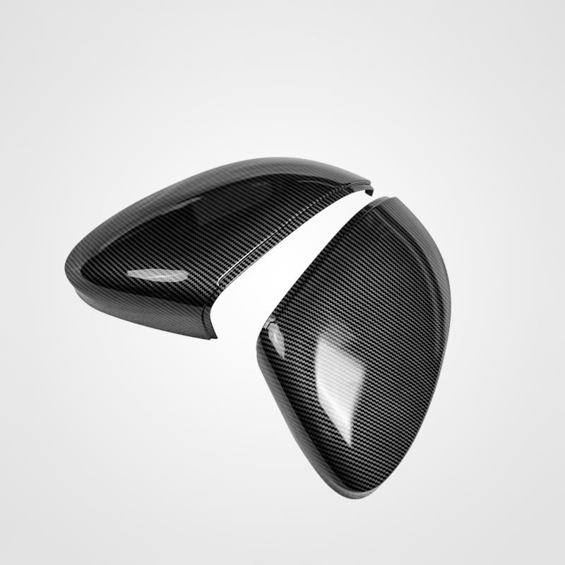 Pinalloy Regular Real Carbon Fiber Made Side Door Mirror Cover Cap For Golf Mk8 2020+
