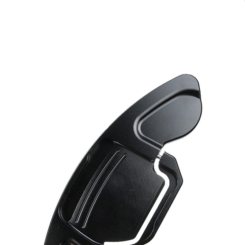 Black Steering Paddle Shifter Extension Compatible with A3, A4, A5, A6, and A7 (2008-2018)