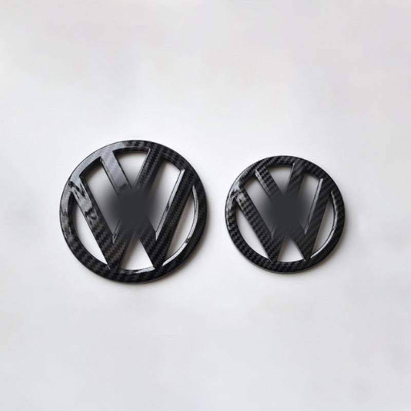 Adesivi protettivi neri anteriori e posteriori in ABS per modelli Scirocco