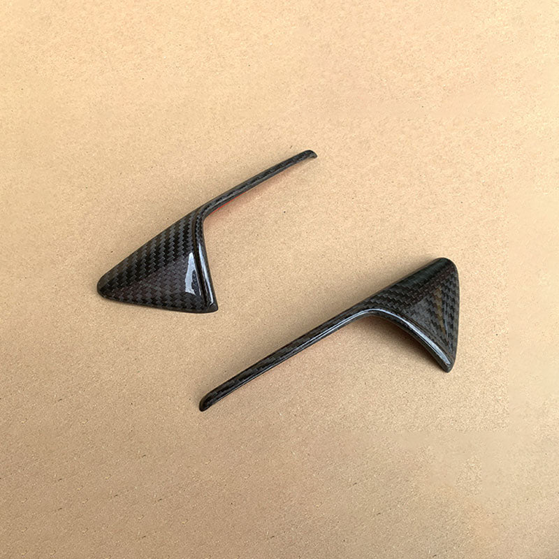 Carbon Fiber Interior + Exterior Trim Cover Panel Full Set for Tesla Model 3