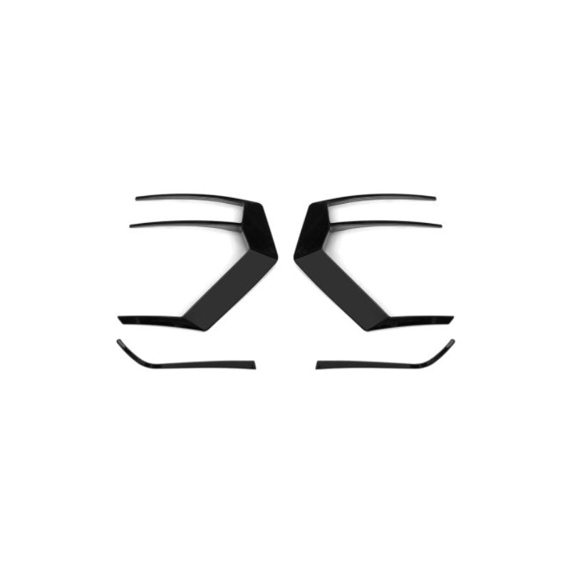 Pinalloy Rear Tail Light ABS Frame Cover Stickers for VW Golf7 7.5 Models