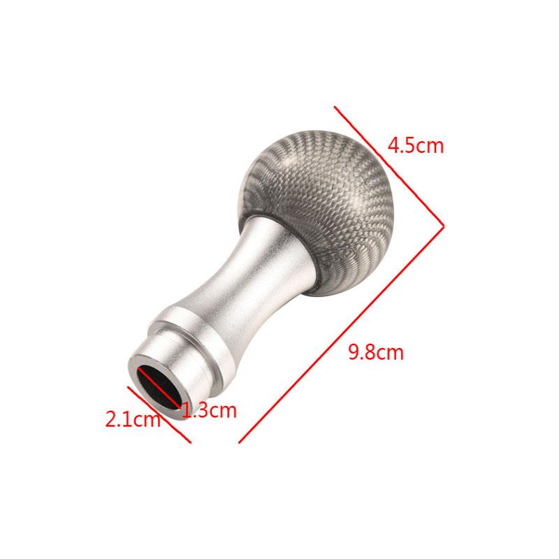 Pinalloy Universal Carbon Fiber Long Gear Shift Knob