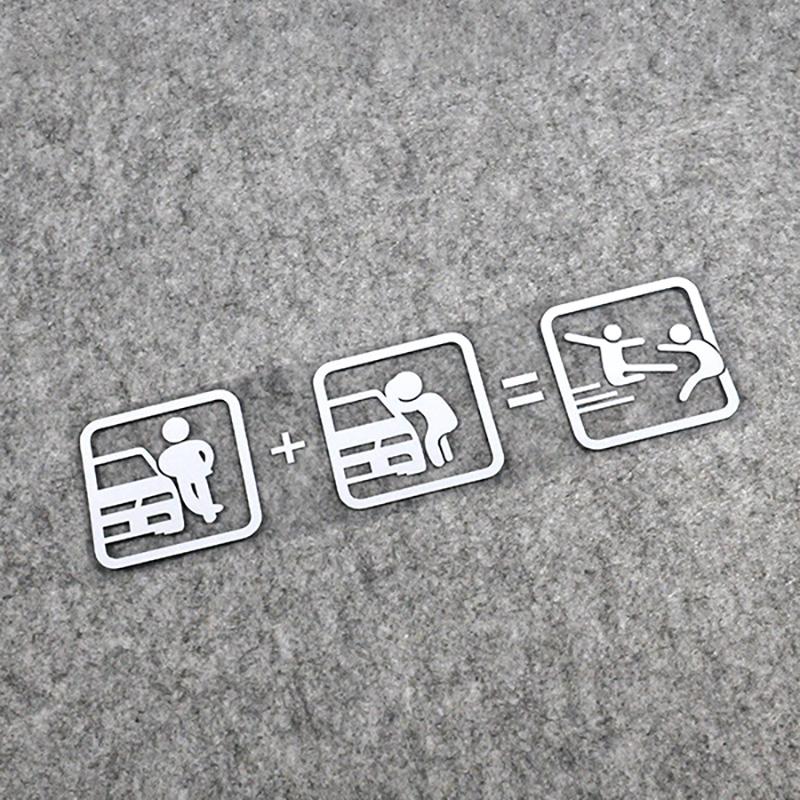 Adesivo Pinalloy "Non guardare la mia auto"