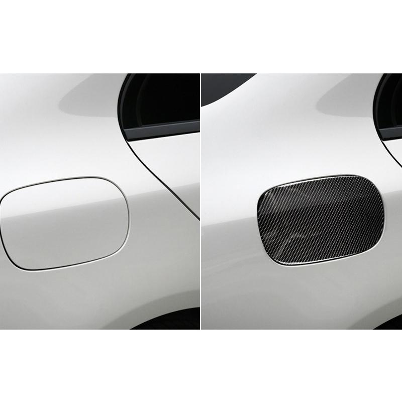 Carbon Fiber Made Fuel Tank Gas Oil Cap Cover For C-Class W205 2015-18 - Pinalloy Online Auto Accessories Lightweight Car Kit
