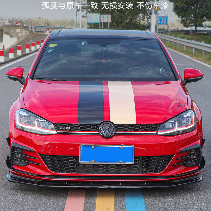 (Set di 4) Kit di lame antivento per paraurti in ABS per veicoli compatibili: modelli MK7.5