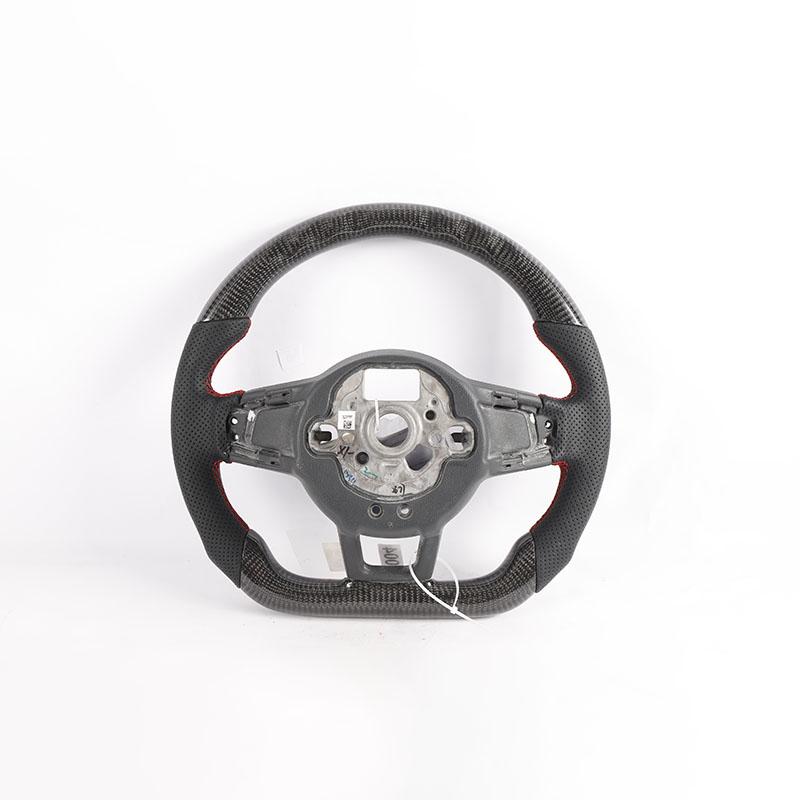 Pinalloy Carbon Fiber Re-manufactured Steering Wheel For VW MK7 GTI 2015+