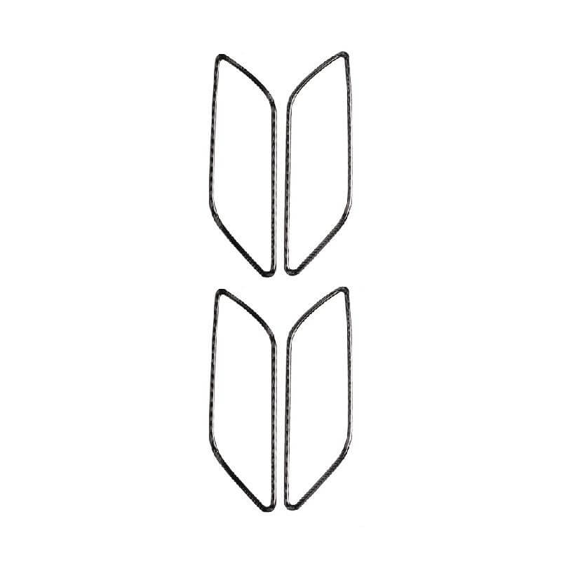 (4pcs per Set) Interior Doors Handle Frame Cover Trim For A3 8V 2013 - 2020 - Pinalloy Online Auto Accessories Lightweight Car Kit