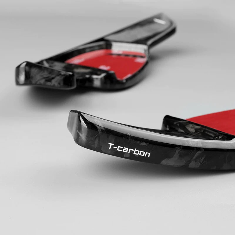 Pinalloy Forged Carbon Fiber Paddle Shift Extenders for Audi RS4, RS5, RS6, RS7 (2020+)