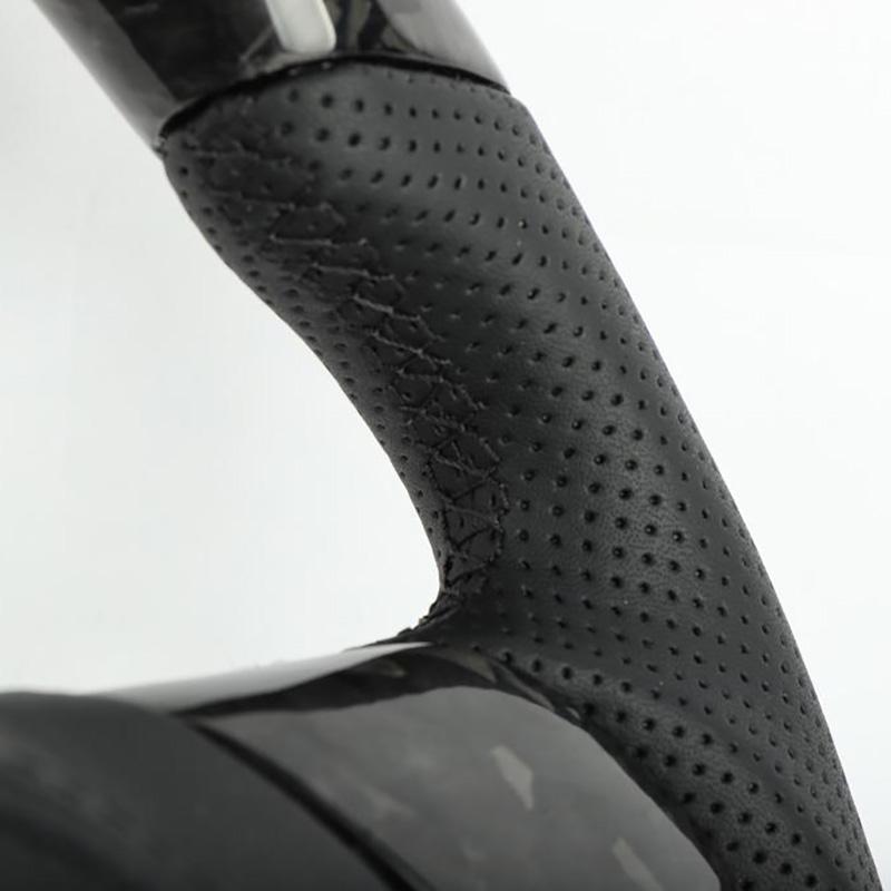 Pinalloy Forged Carbon Fiber Re-manufactured Steering Wheel For VW MK6 (Non multi-function)