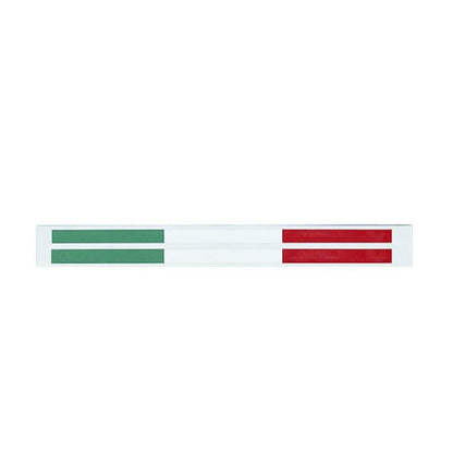 (2pcs per Set)Pinalloy Paddle Shifter Side Sticker ( Italian Flag ) for Gear Shift Alfa Giulia Stelvio