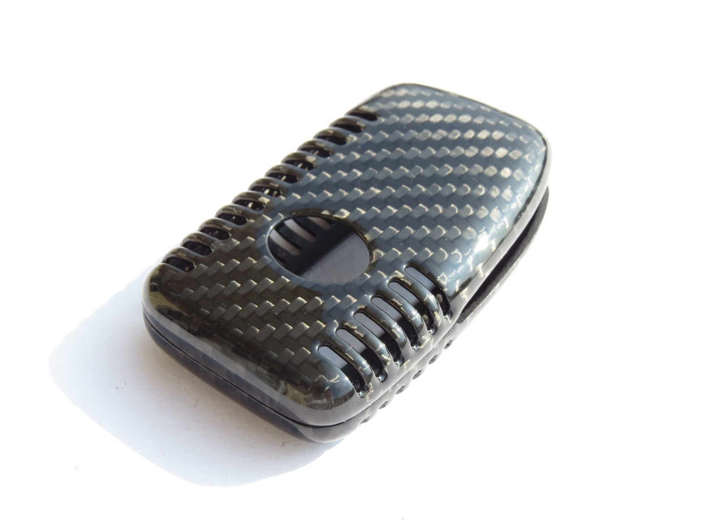 Deluxe Real Carbon Fiber Remote Key Case Shell for Lexus ES RX NX IS LX GS Series for 2 or 3 button - Pinalloy Online Auto Accessories Lightweight Car Kit