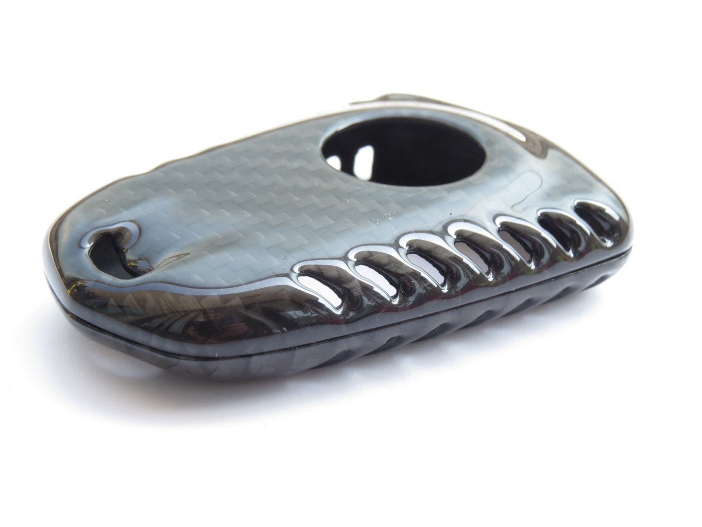 Pinalloy Pure Carbon Fiber Key Case Cover for Cadillac CTS ATS V SMART KEY FOB - Pinalloy Online Auto Accessories Lightweight Car Kit