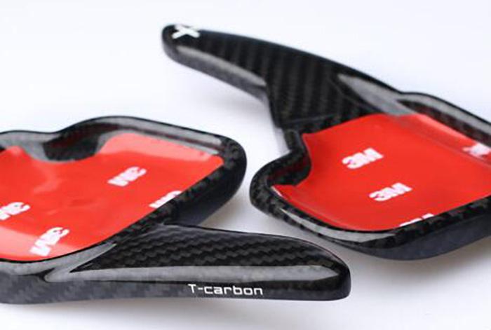 Pinalloy 100% Real Carbon Fiber Steering Wheel Paddle Shifter Extension for BMW 2 3 4 5 6 7 X1 X5 Z4 Series 2010-2016 - Pinalloy Online Auto Accessories Lightweight Car Kit