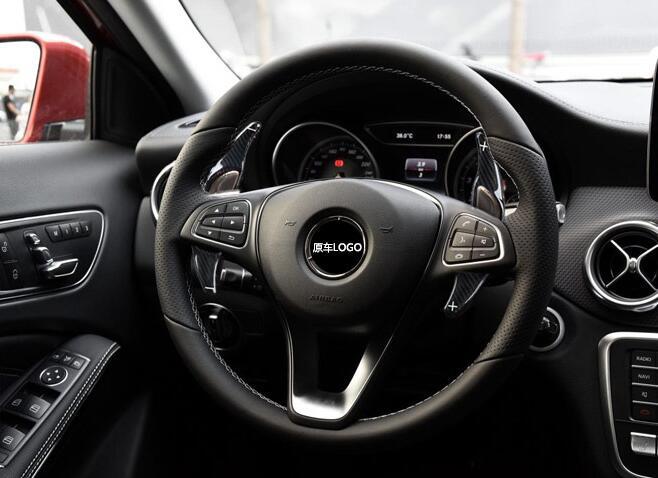 Pinalloy Real Carbon Fiber Steering Paddle Shifter Extension For Mercedes Benz AMG C63 S63 GLE63 (2015 - 2017) - Pinalloy Online Auto Accessories Lightweight Car Kit