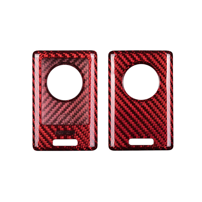 Pinalloy Real Red Carbon Fiber Key Fob Case for Chevrolet Corvette for 2014-2019: Chevrolet Corvette C7 (Classic)