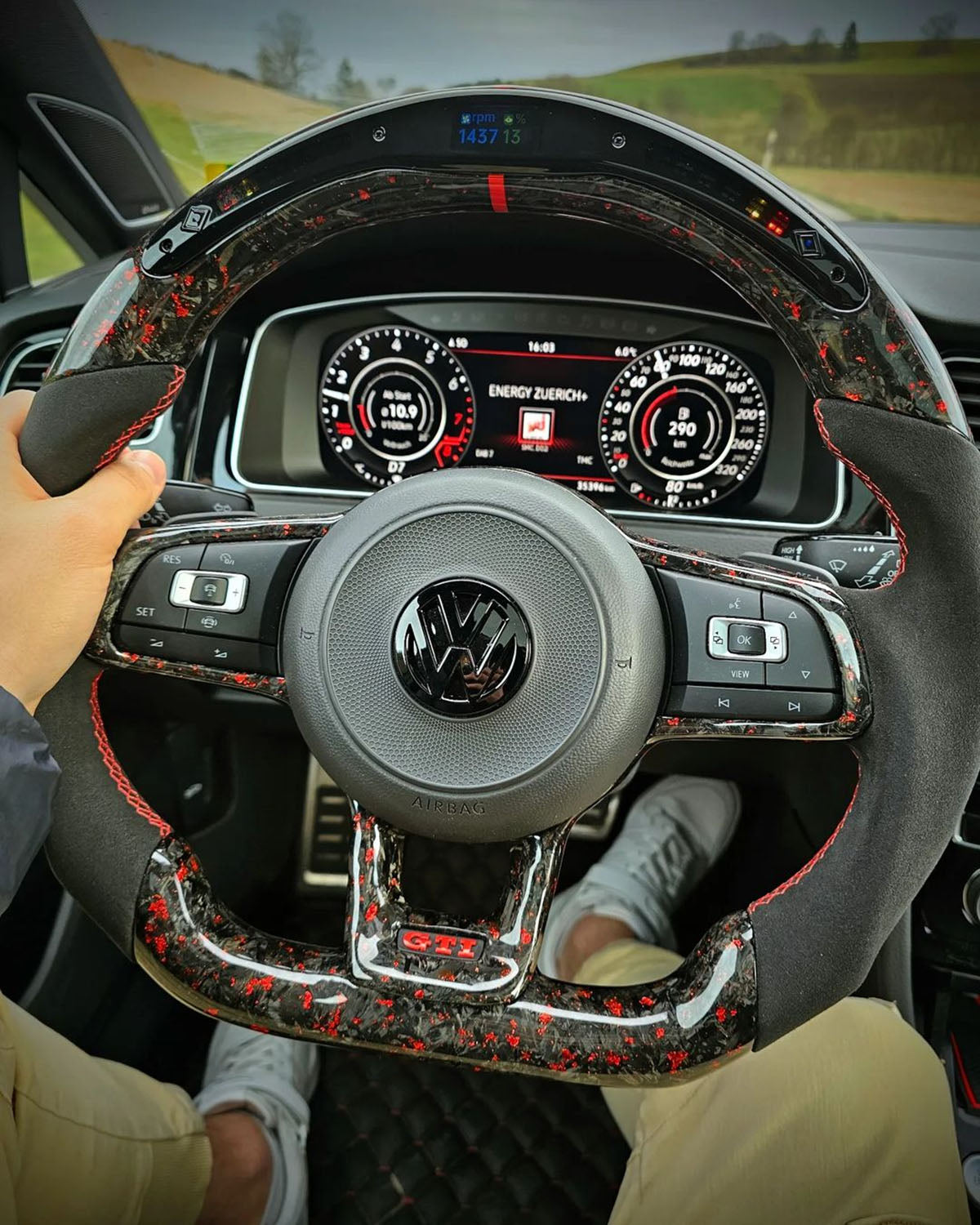 (Virtual Gallery) Builded Forged Carbon VW MK7 TCR by tcr_sh