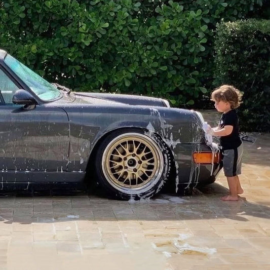 Kid-Friendly Car Care: Teaching Your Little One to Wash a Classic