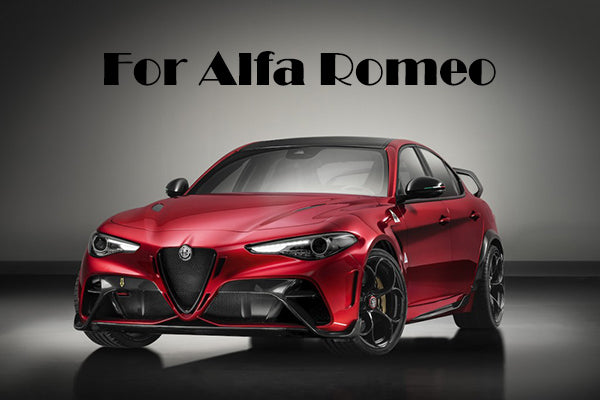 Carbon Mirror Caps - For Alfa Romeo