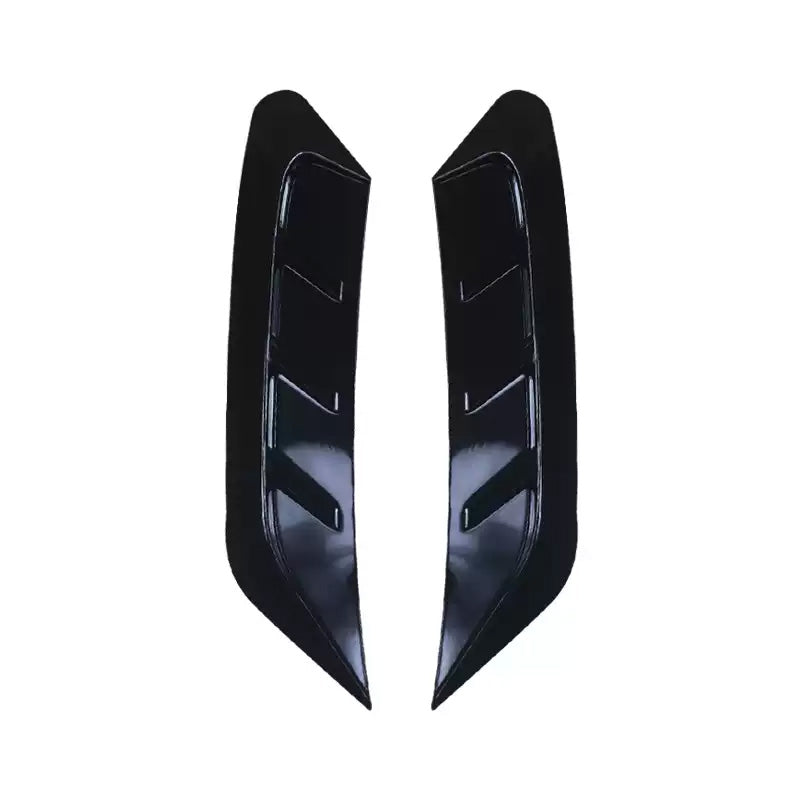 Universal Black Knight Car Exterior Decorative Stickers for Headlights and Tail Lights