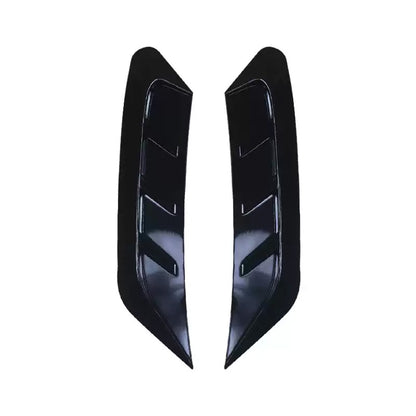 Universal Black Knight Car Exterior Decorative Stickers for Headlights and Tail Lights