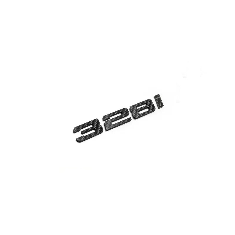 Pinalloy Carbon Fiber Tail Label Sticker For Bimmer 3/4 Series