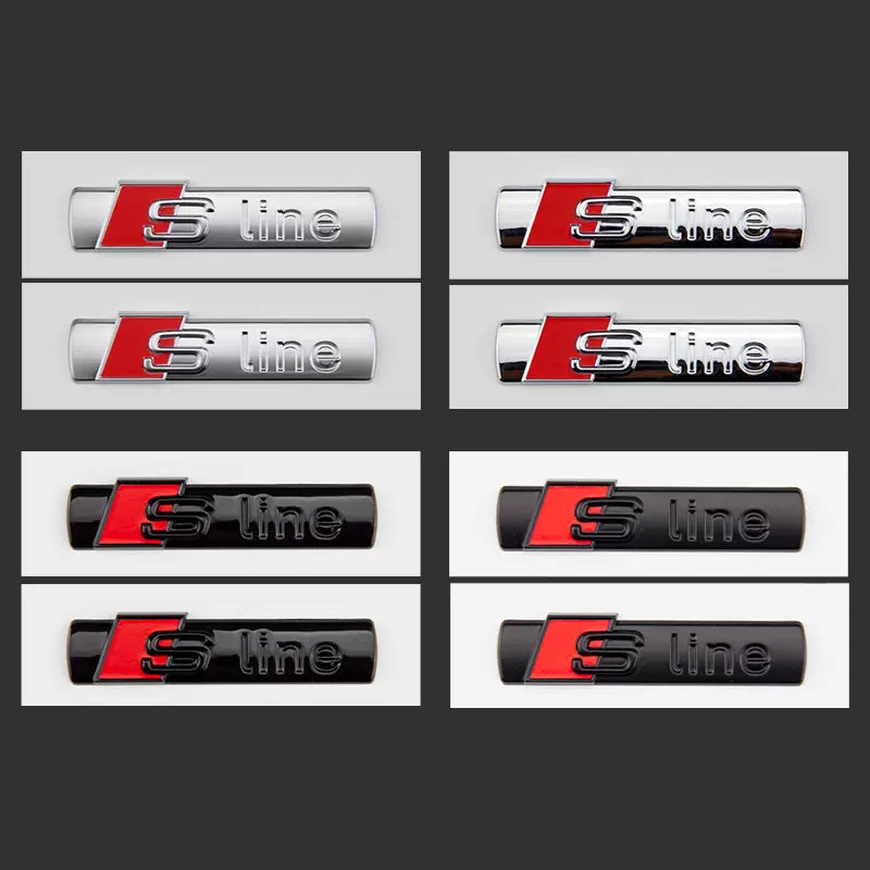 Adesivo laterale in ABS Pinalloy con scritta SLine