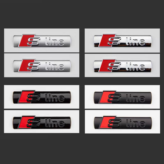 ABS Made Side Sticker with SLine Wording