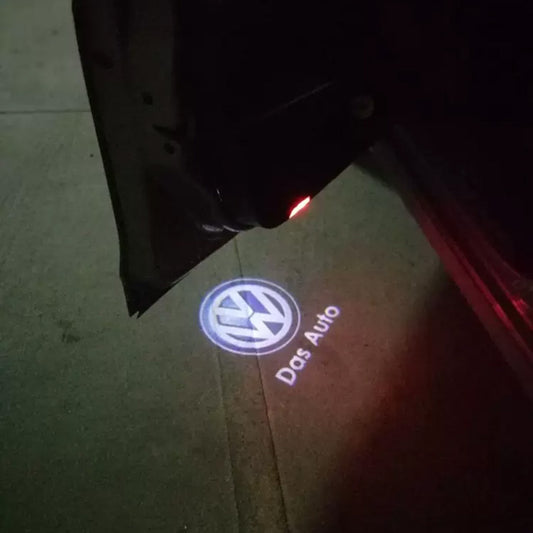 (Set of 2PCs) LED Side Door Light VW Das. Auto Logo For Volkswagen VW Passat B6 B7 CC Golf 6 7 MK5 MK6