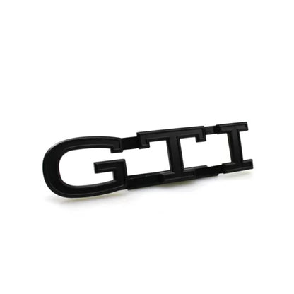 Sleek and Stylish: GTI Matted Black with Middle Mesh and Bracket