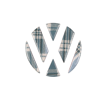 Premium Custom Front & Rear Badge Emblem Sticker Upgrade for Golf MK7 7.5